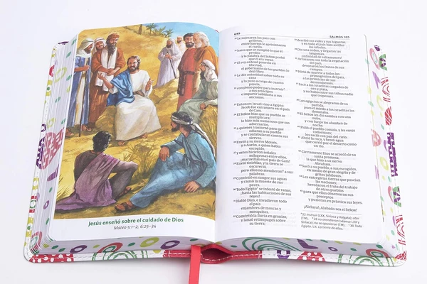 Biblia NVI Luz en mi camino niña - Imagen 2