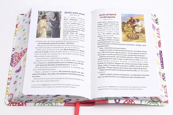 Biblia NVI Luz en mi camino niña - Imagen 3