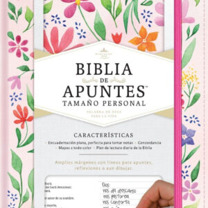 Biblia de apuntes RV60 floreada