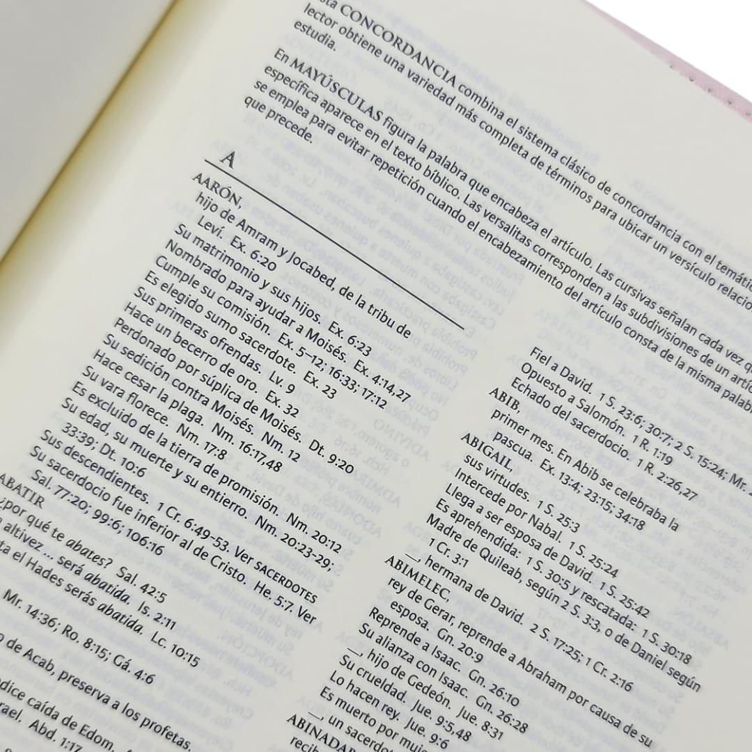 Biblia de apuntes RV60 floreada - Imagen 4