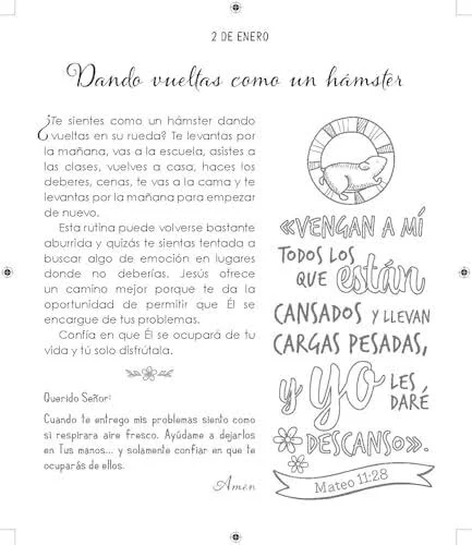 Devocional ilustrado para niñas - Imagen 2